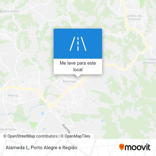 Alameda L mapa