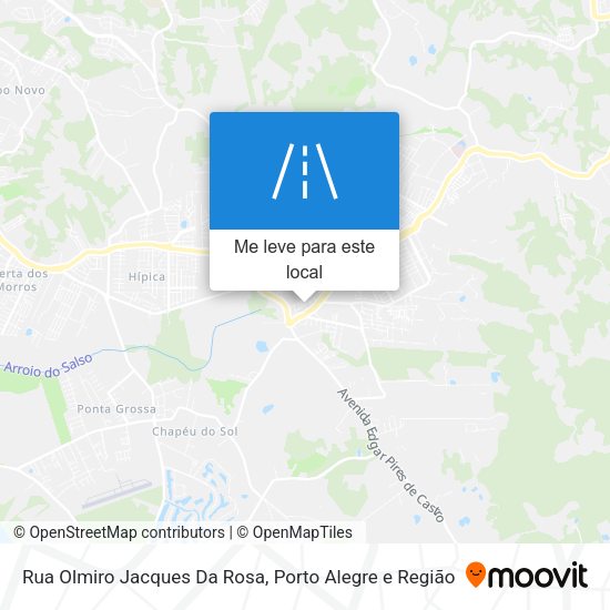 Rua Olmiro Jacques Da Rosa mapa