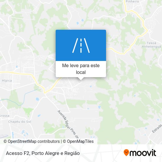 Acesso F2 mapa