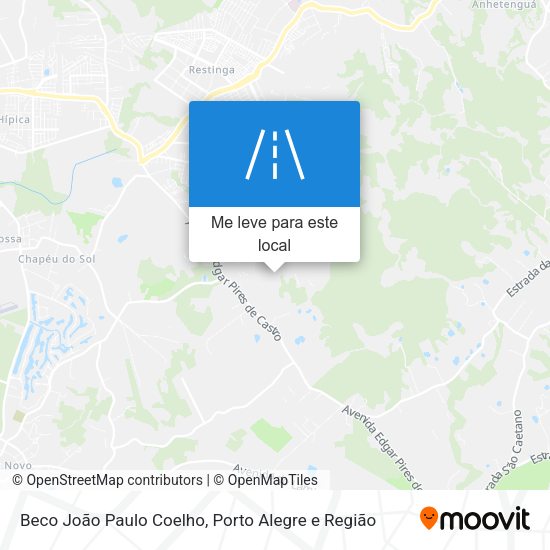 Beco João Paulo Coelho mapa