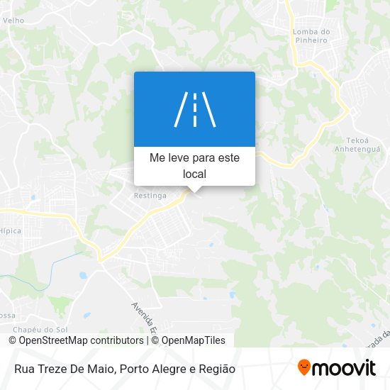 Rua Treze De Maio mapa