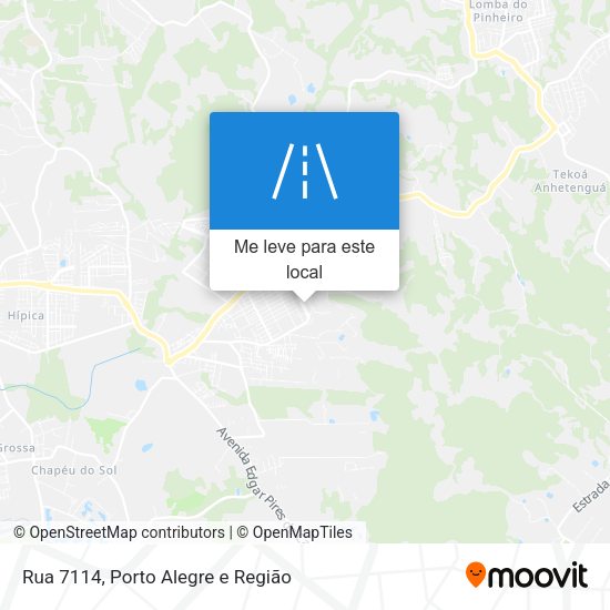 Rua 7114 mapa