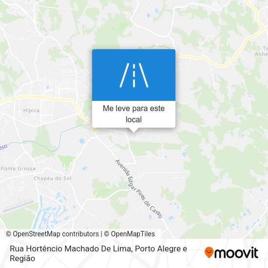 Rua Hortêncio Machado De Lima mapa