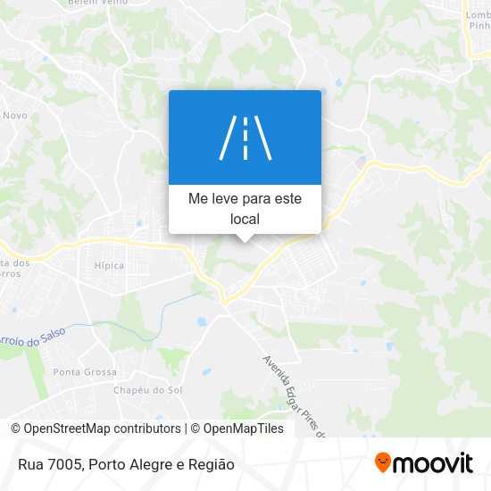 Rua 7005 mapa