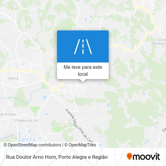 Rua Doutor Arno Horn mapa