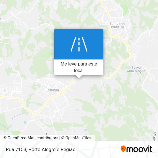 Rua 7153 mapa