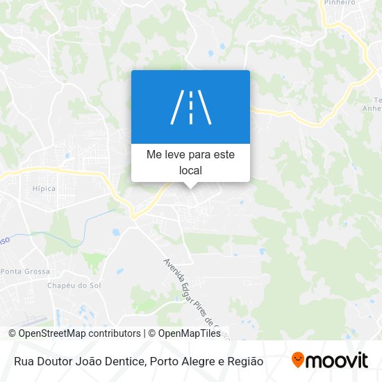 Rua Doutor João Dentice mapa