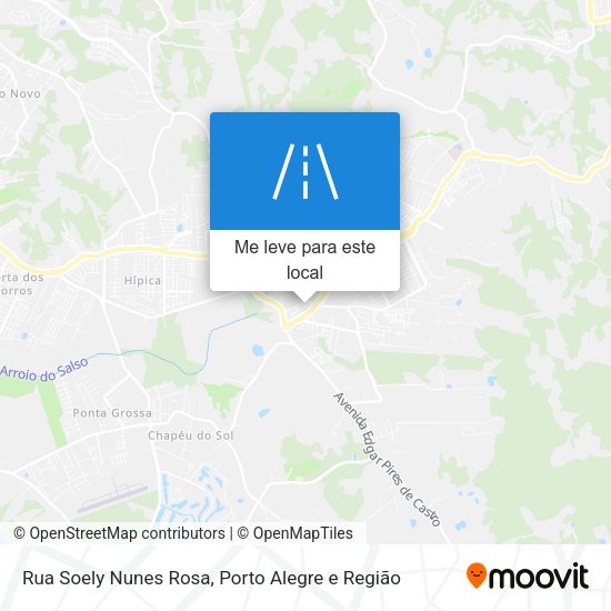 Rua Soely Nunes Rosa mapa