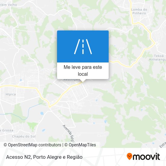 Acesso N2 mapa