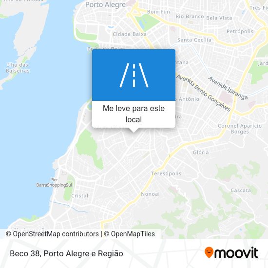 Beco 38 mapa