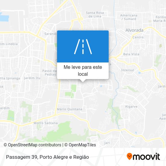Passagem 39 mapa
