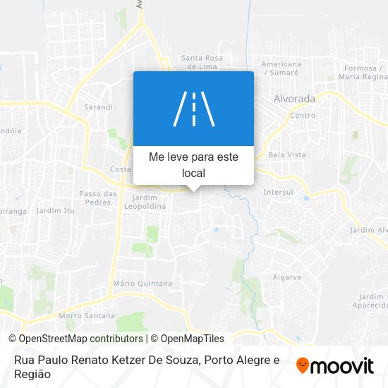 Rua Paulo Renato Ketzer De Souza mapa