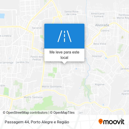 Passagem 44 mapa
