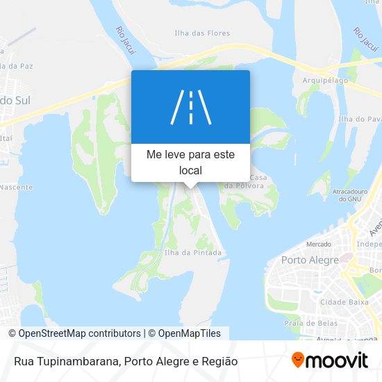 Rua Tupinambarana mapa