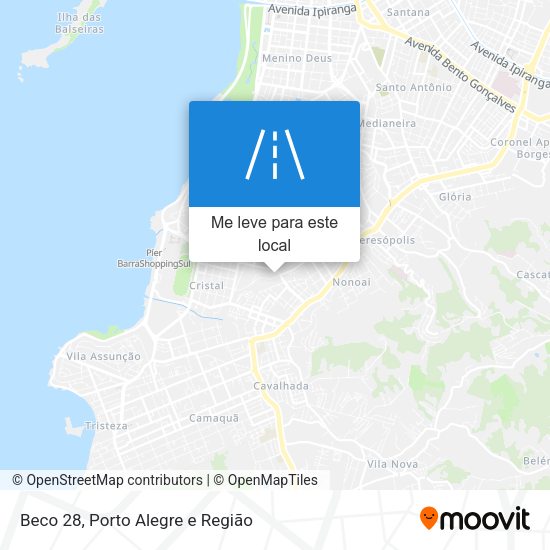 Beco 28 mapa