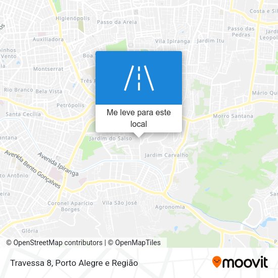 Travessa 8 mapa