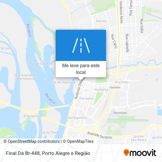 Final Da Br-448 mapa