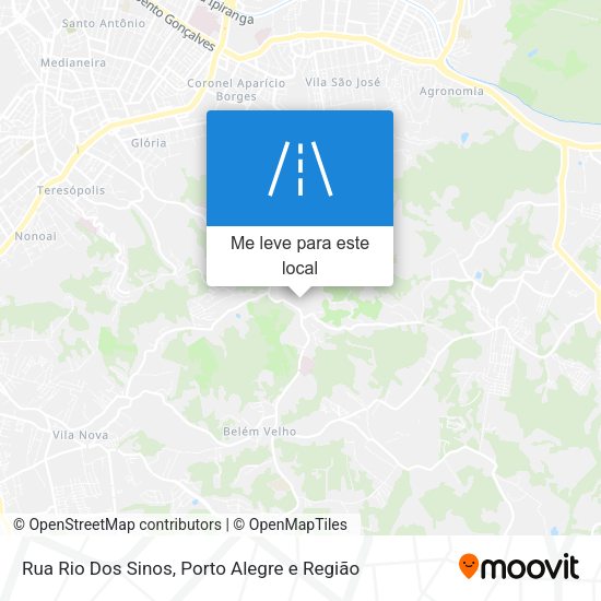 Rua Rio Dos Sinos mapa