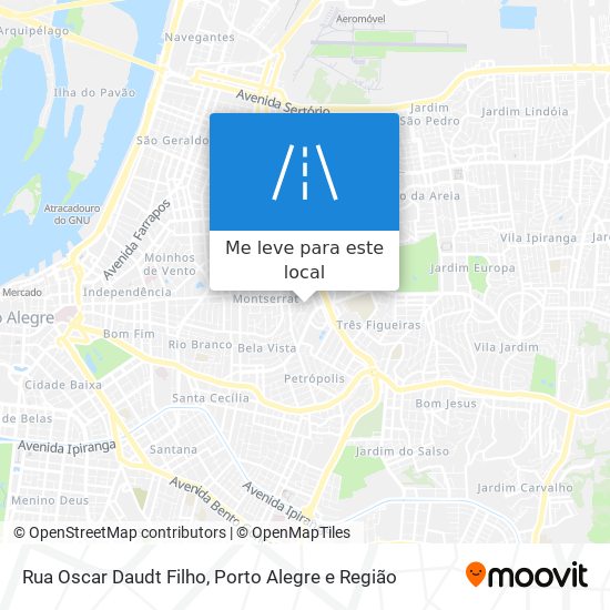 Rua Oscar Daudt Filho mapa