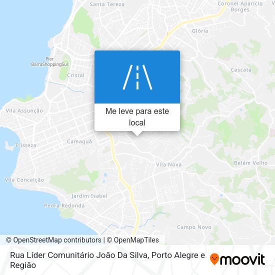 Rua Líder Comunitário João Da Silva mapa