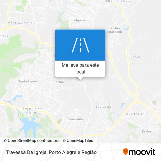 Travessa Da Igreja mapa