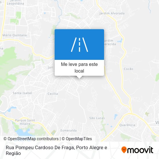Rua Pompeu Cardoso De Fraga mapa