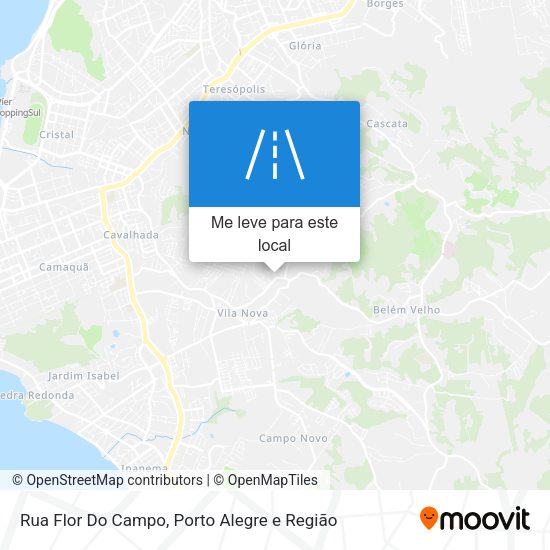 Rua Flor Do Campo mapa