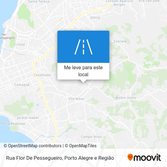 Rua Flor De Pessegueiro mapa