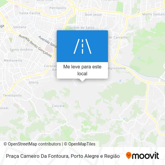 Praça Carneiro Da Fontoura mapa
