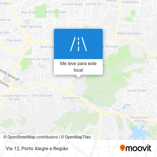 Via 12 mapa