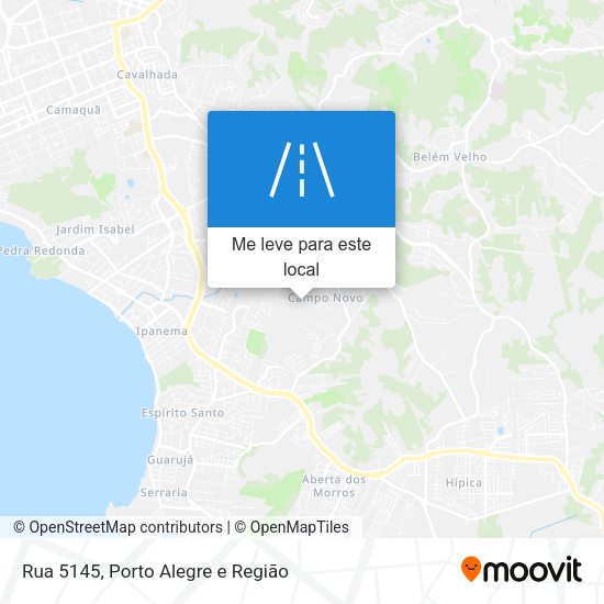 Rua 5145 mapa