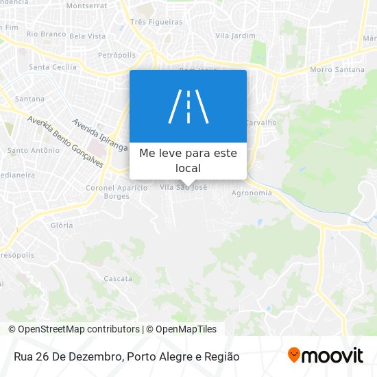 Rua 26 De Dezembro mapa