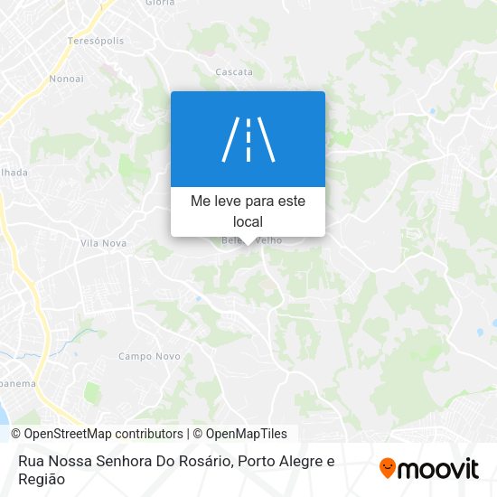 Rua Nossa Senhora Do Rosário mapa