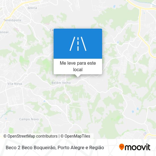 Beco 2 Beco Boqueirão mapa