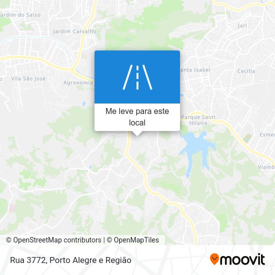 Rua 3772 mapa