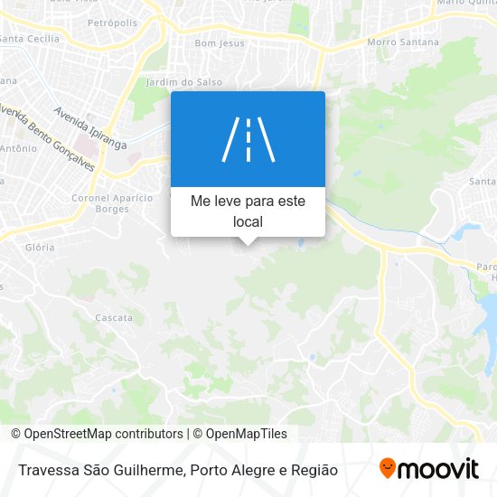 Travessa São Guilherme mapa