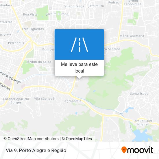 Via 9 mapa