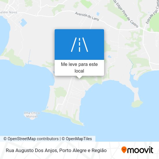 Rua Augusto Dos Anjos mapa