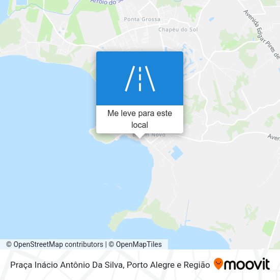 Praça Inácio Antônio Da Silva mapa