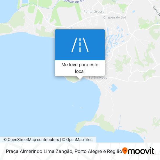 Praça Almerindo Lima Zangão mapa