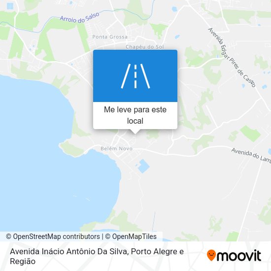Avenida Inácio Antônio Da Silva mapa
