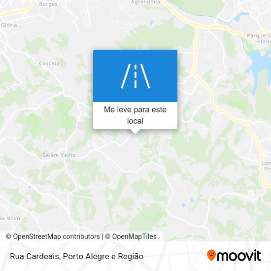 Rua Cardeais mapa