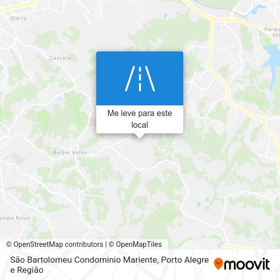 São Bartolomeu Condominio Mariente mapa