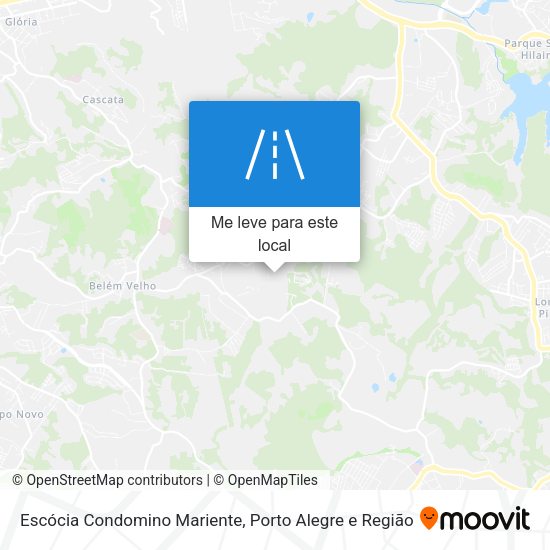 Escócia Condomino Mariente mapa