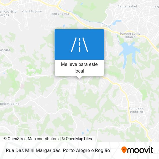 Rua Das Mini Margaridas mapa