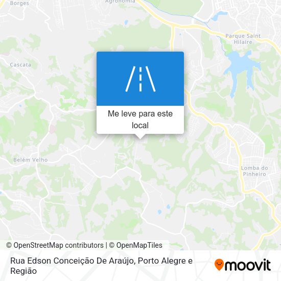 Rua Edson Conceição De Araújo mapa