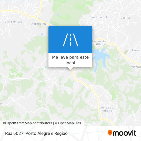 Rua 6027 mapa