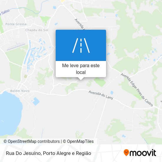 Rua Do Jesuíno mapa