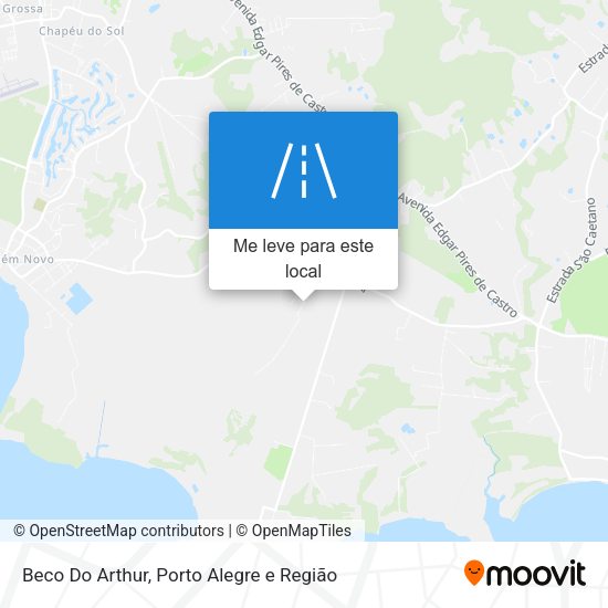 Beco Do Arthur mapa