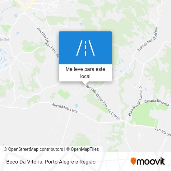 Beco Da Vitória mapa